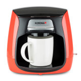 Kompakt-Kaffeemaschine |  2 Tassen | Rot-Schwarz | 12208