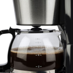 Edelstahl Kaffeemaschine | 6 Tassen | 12113