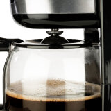 Kaffeemaschine | Edelstahl/schwarz | 10232